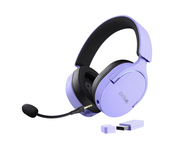 Trust GXT491P FAYZO WIRELESS (Fioletowy) - 1232394 - zdjęcie 2